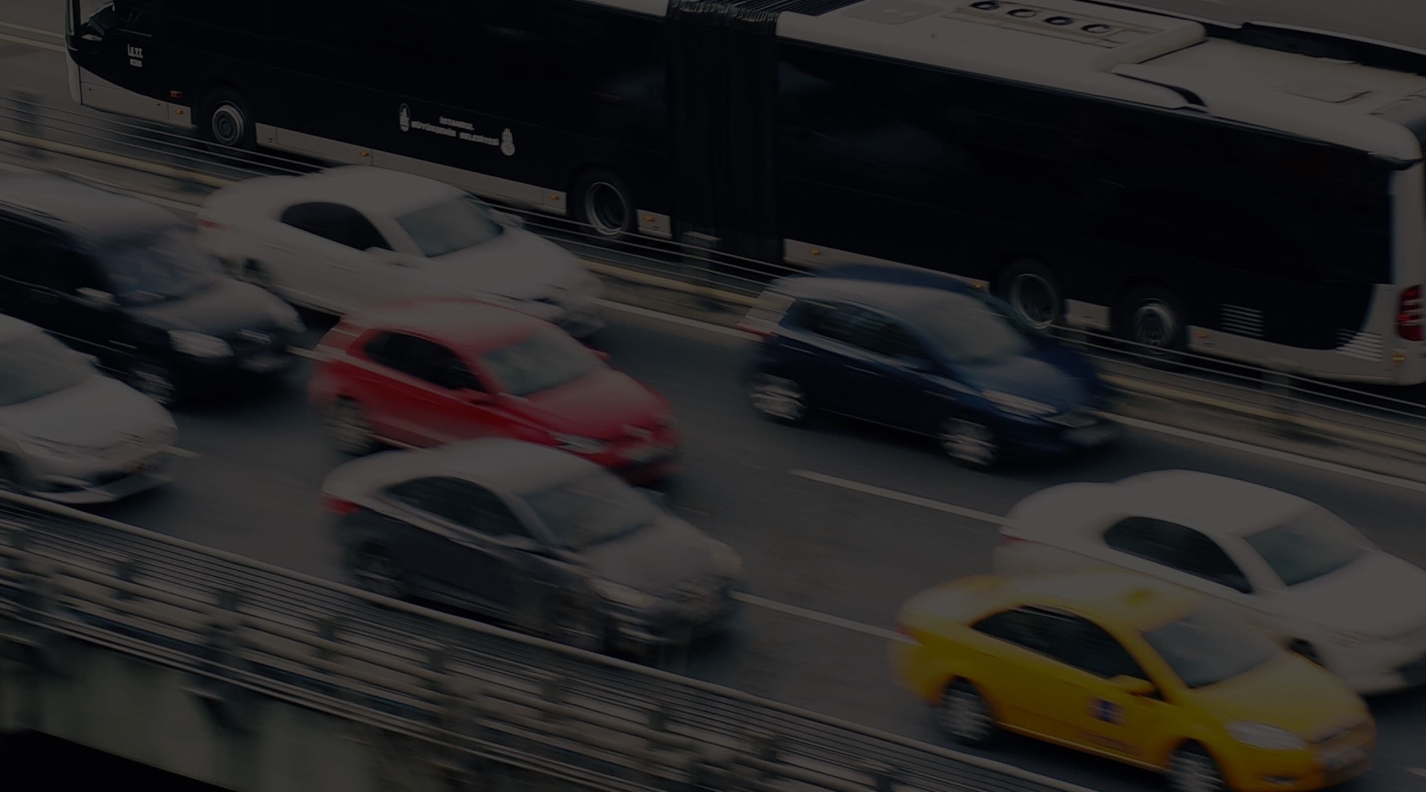 blurry cars